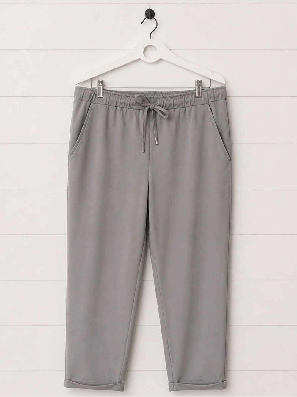 Zac & Rachel Gray Drawstring Joggers
